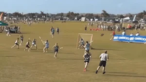 The same lacrosse clip after Redwolf Clarity Boost